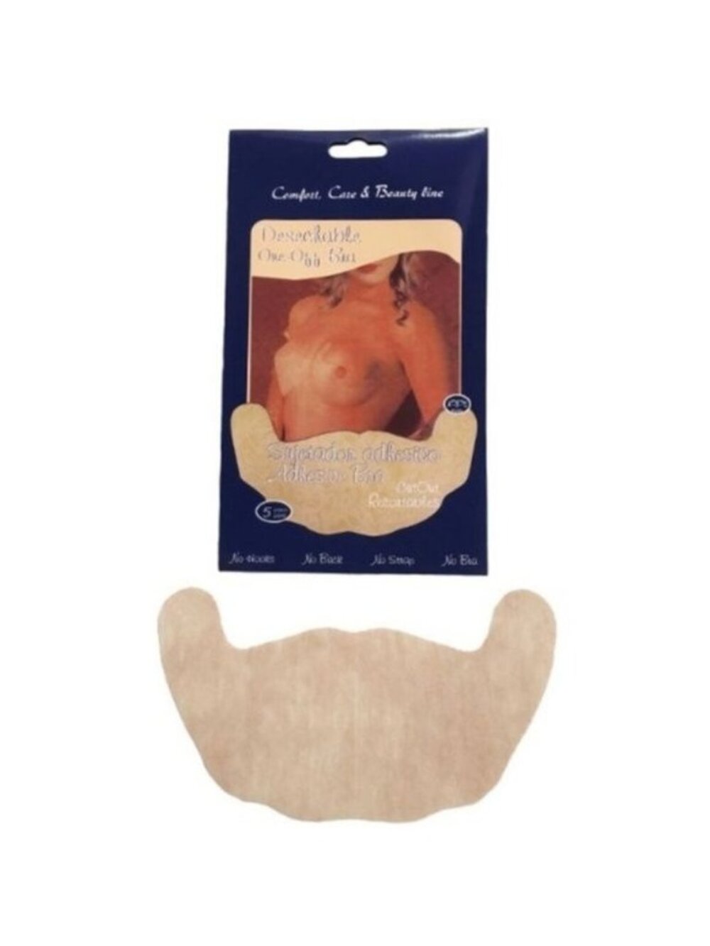Disposable Adhesive Invisible Bra Lift Tape Five-Pair Set